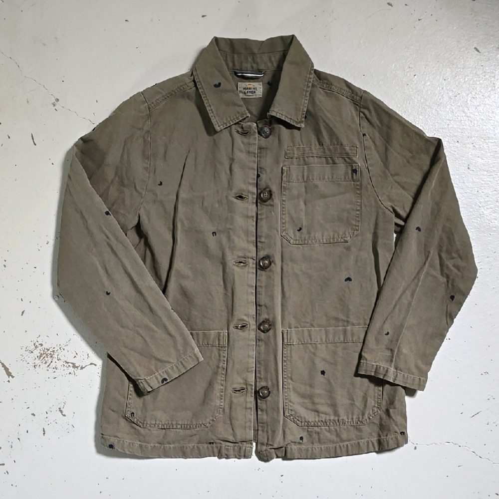 Marine Layer Gracey Chore Coat XS